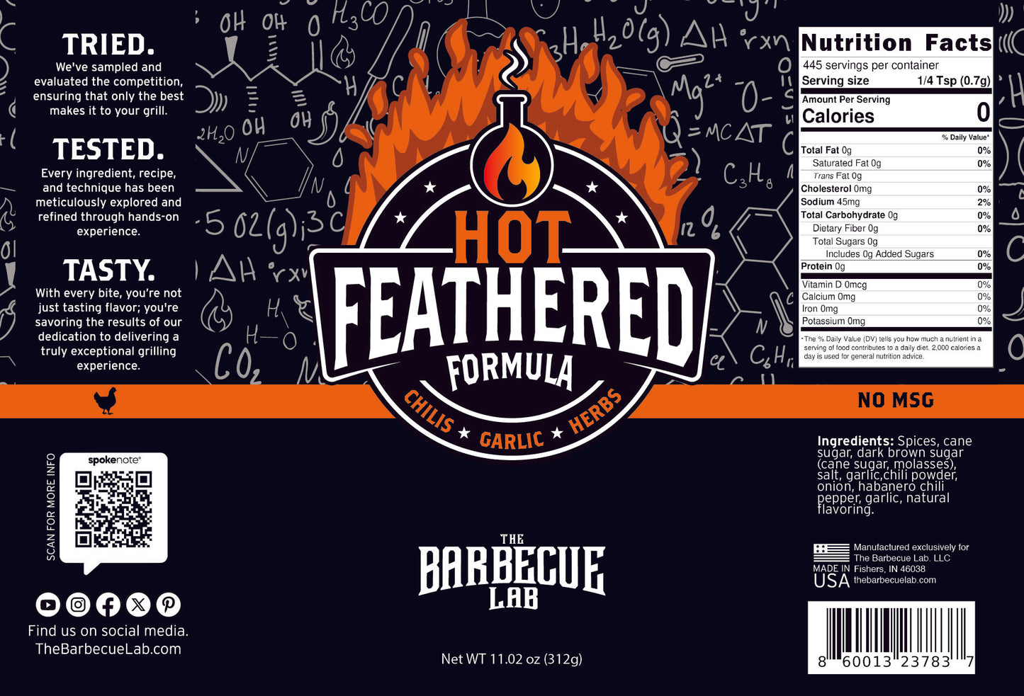 Hot Feathered Formula